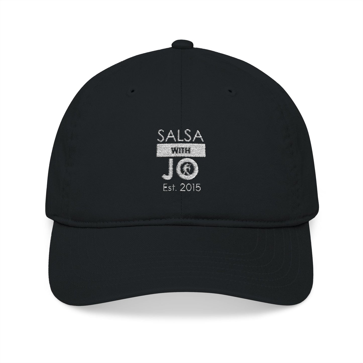 Salsa With Jo Embroidered Organic Baseball Cap
