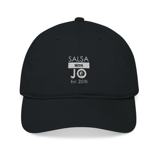 Salsa With Jo Embroidered Organic Baseball Cap