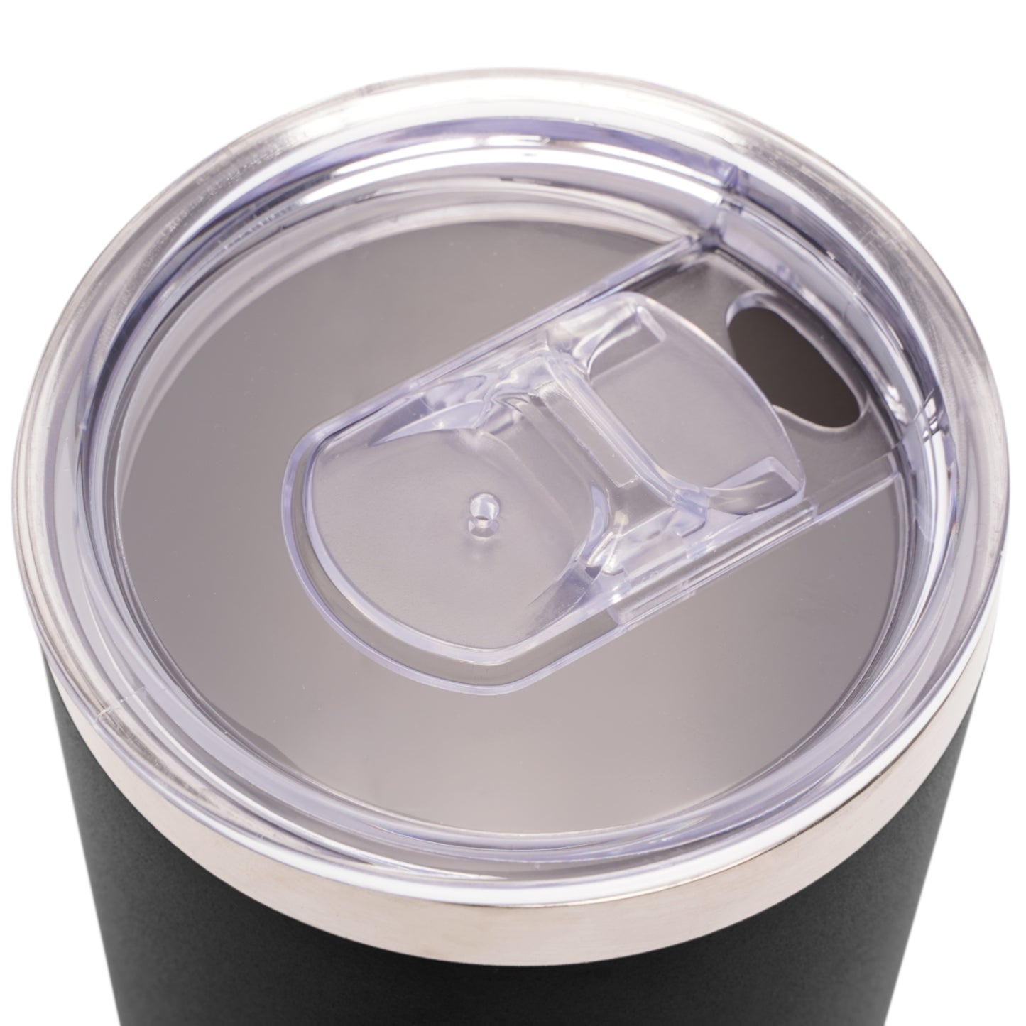 22oz Insulated Travel Tumbler — Matte Black Copper Vacuum Mug