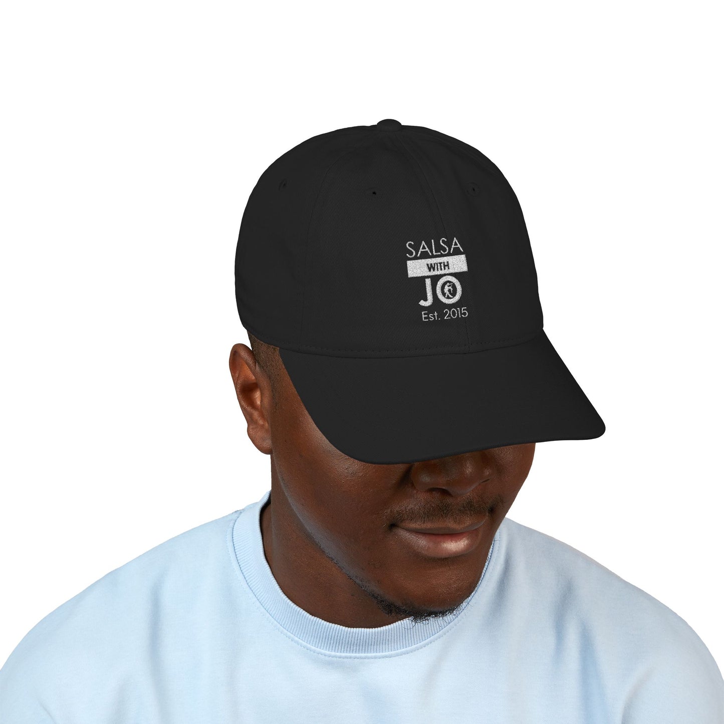 Salsa With Jo Embroidered Organic Baseball Cap